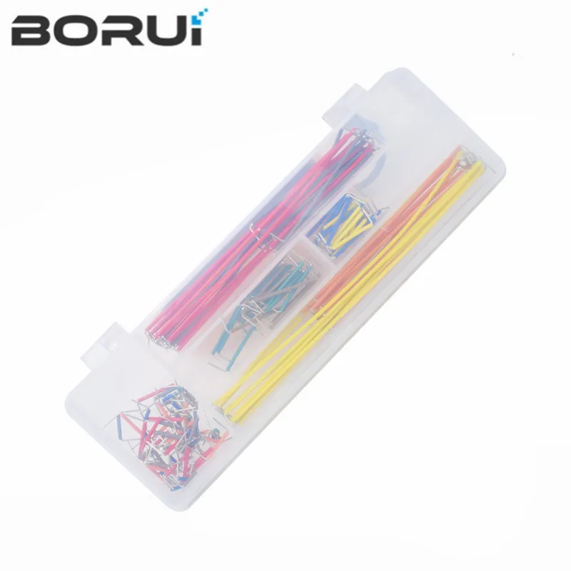 Kit de Cable de puente de placa de pruebas sin soldadura en forma de U de 140 piezas para Arduino Shield para raspberry pi Drop, gran oferta