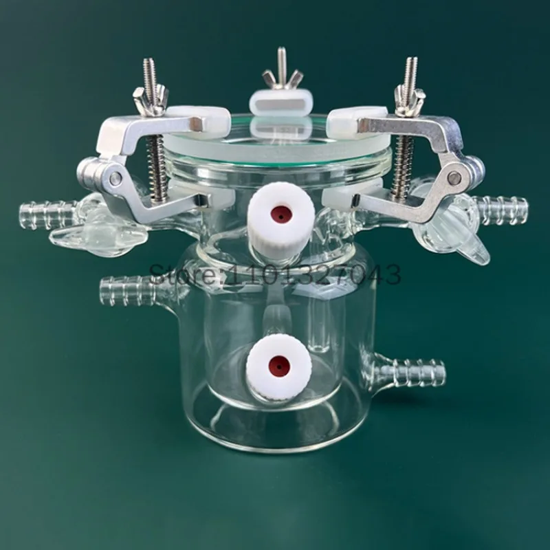 

Лабораторный кварцевый фотокаталитический реакционный прибор для преобразования CO2 в топливо H2O - высокоэффективный световой реактор