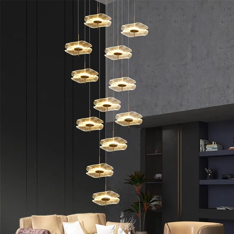 Modern crystal chandeliers indoor lighting Ceiling lamp hanging lights led chandeliers for the living room indoor lighting