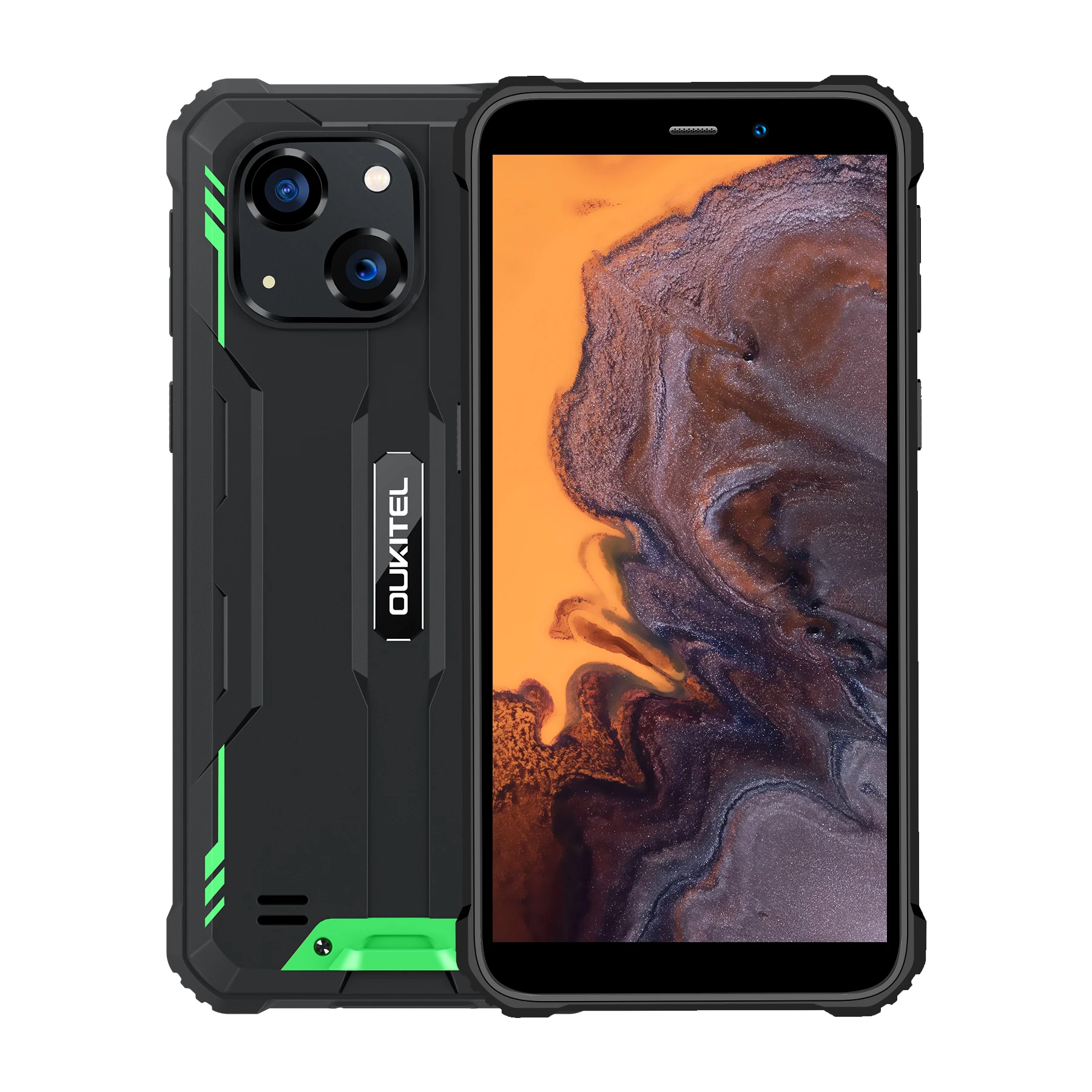 Oukitel-teléfono inteligente WP20 Pro, Smartphone resistente con Android 12, 6300mAH, 4GB de RAM, 64GB de ROM, pantalla HD + de 5,93 pulgadas, NFC,