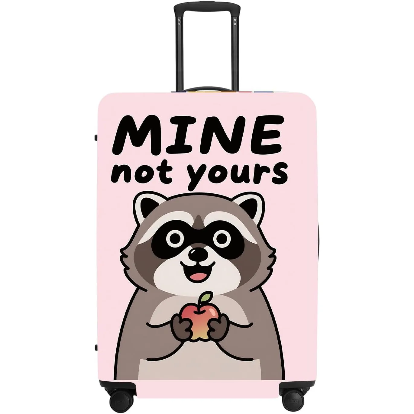 

Чехол для багажа Crab Beach, моющаяся защита для чемодана с необычным надписью Text Песчаный, против царапин