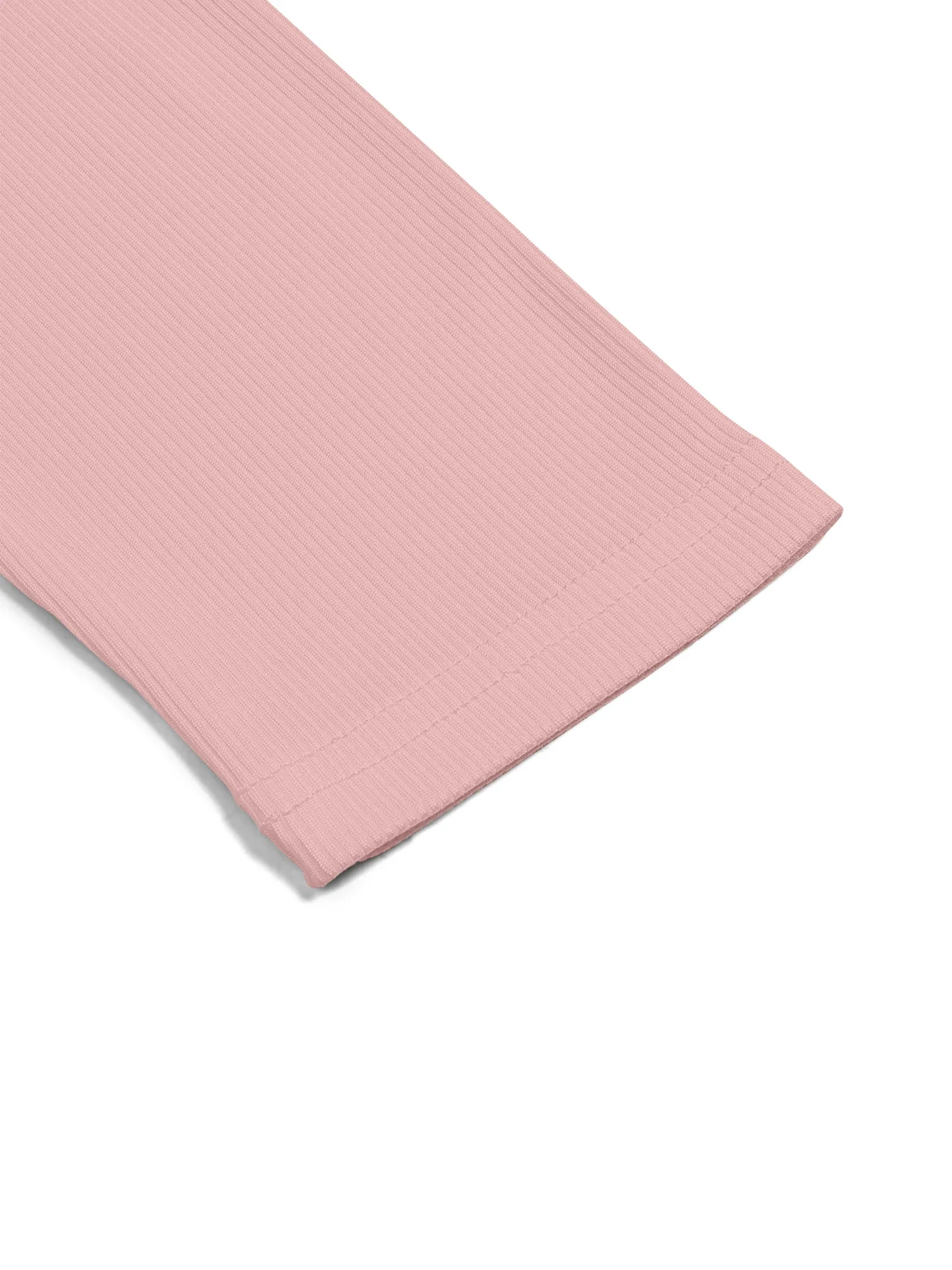 Street-Style Minimalistische Damen-Rundhals-Rippstrick-Langarmshirts Schlanke Bodycon Hochelastische Lässige Herbst-Layering-Tops – Detail 15