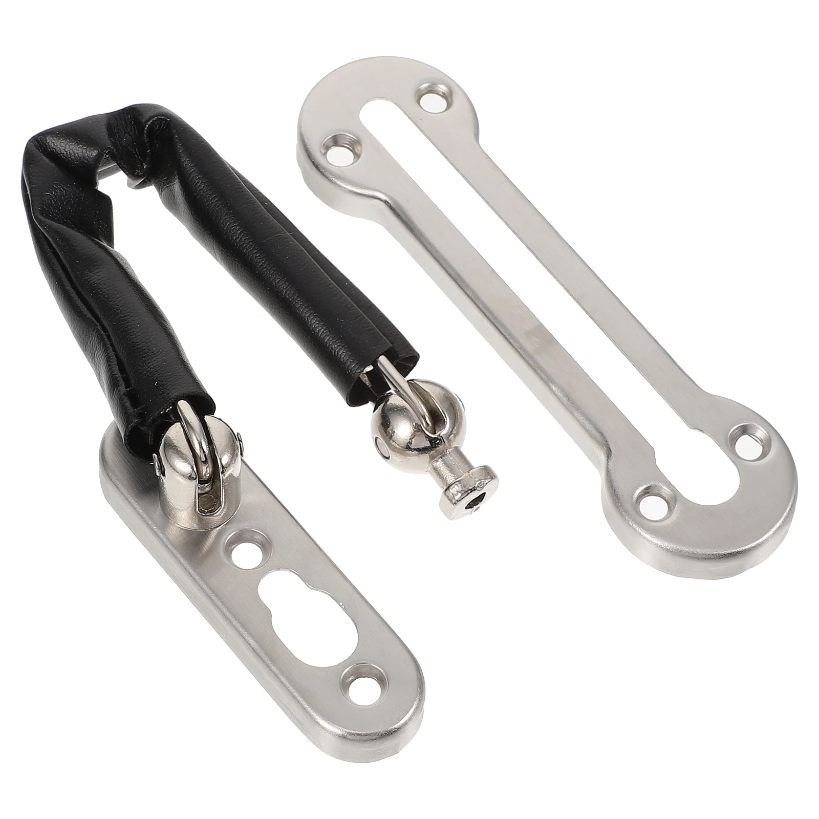 سلسلة باب قوية من الفولاذ المقاوم للصدأ، مزلاج مضاد للسرقة لحماية الدخول القسري الموثوق به، ديكور حديث، مسمار أمان متوافق #4