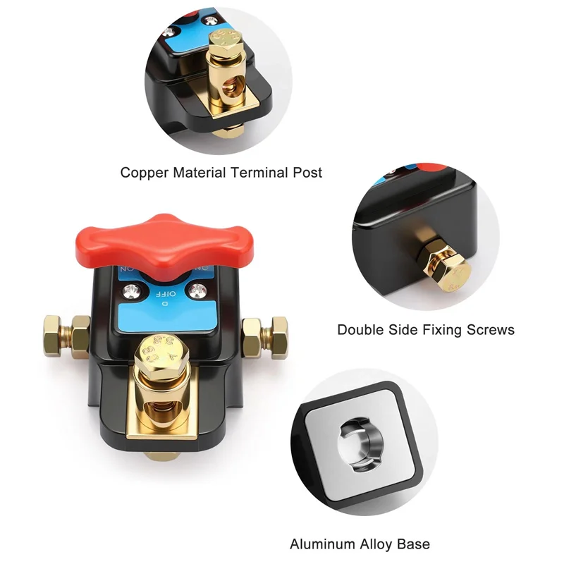 12-24 فولت 300A سيارة مفتاح فصل مركبة زراعية عالية الطاقة قطع التبديل قطع سريع التبديل حامي قتل مفاتيح