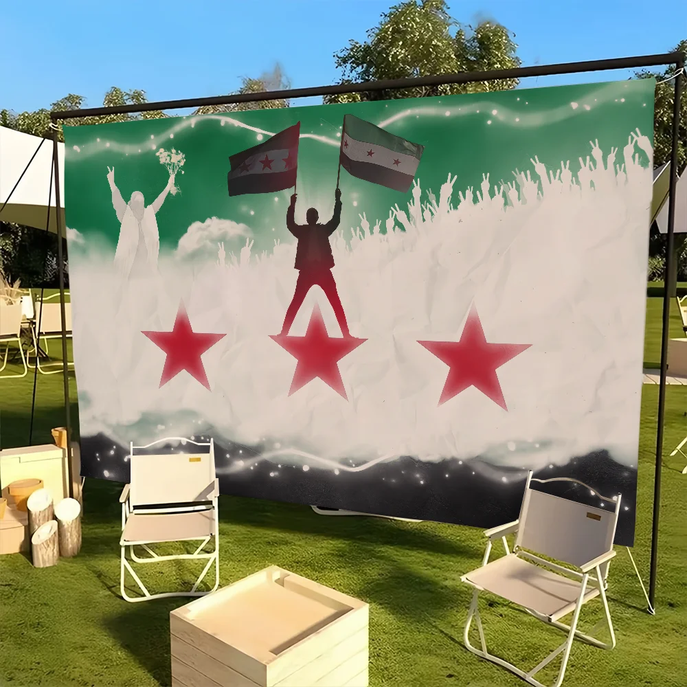 flag For Picnic Party Art S-SyriaS Peace Home Decoration Flag Outdoor of Camping Banner