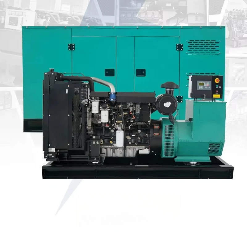 Single 1800 RPM 60Hz/50Hz Open Frame Alternator Auto Start 120kw 200A Portable Super Silent 3 Phase 220V/110V/380V ATS Remote