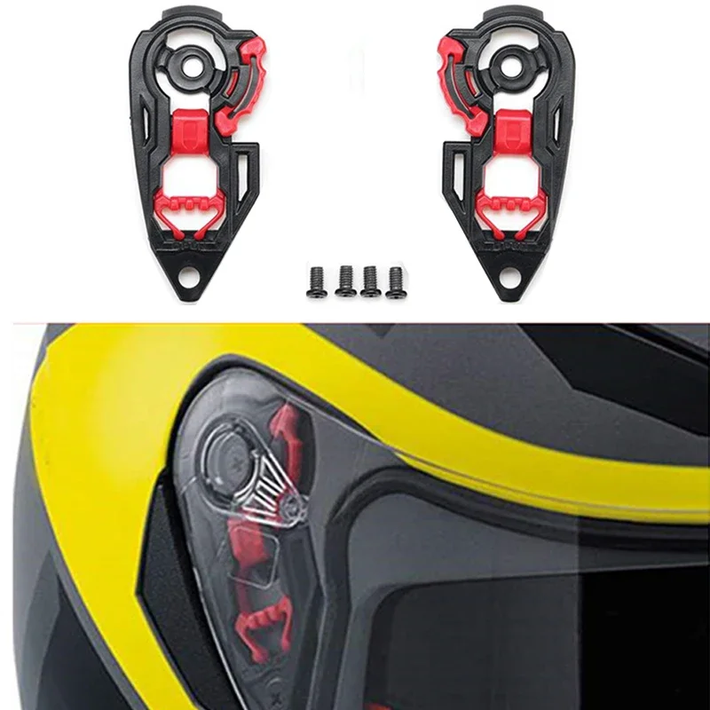 Części do kasków motocyklowych Akcesoria Blokada podstawy wizjera kasku do AGV K1 K3SV K5 Casco Moto Mechanizm Capacete Shield Lock