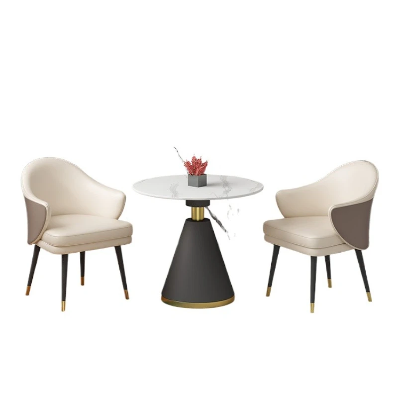 

Negotiation table and chair negotiation round table reception leisure area one table four chairs combination