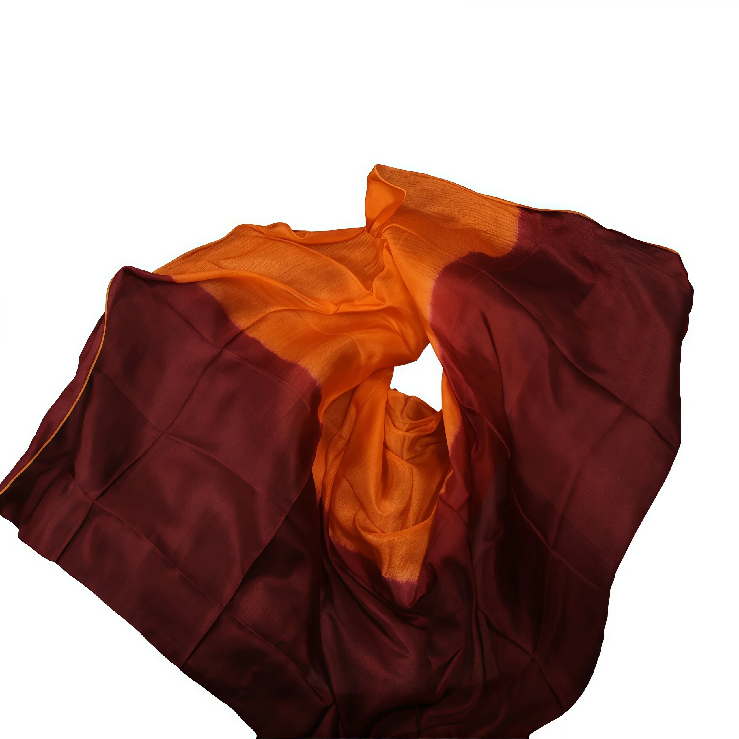 حجاب من الحرير الخالص مخصص حديثًا قياس 250 * 114 سم، مناسب لممارسة الرقص الشرقي وارتداء شال