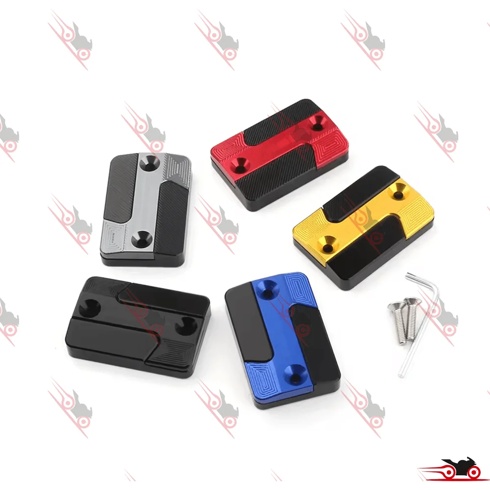 For SUZUKI GSR400 GSR600 GSR250 GSR750 Motorcycle CNC Accessories Front Brake Fluid Reservoir Oil Tank Cover Cap Protection