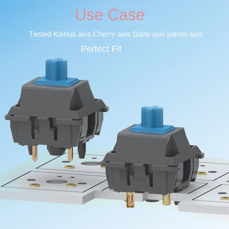 Mechanical Keyboard Mouse Replacement Hot Swap Hole Shaft for CORSAIR GATERON GATERON PCB Soldering Unreamed DIY Parts