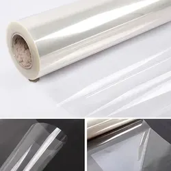 4MIL Glass Protection Window Film Clear Security Safety Shatterproof Explosion-proof Self-Adhesive Furniture Protection Sticker