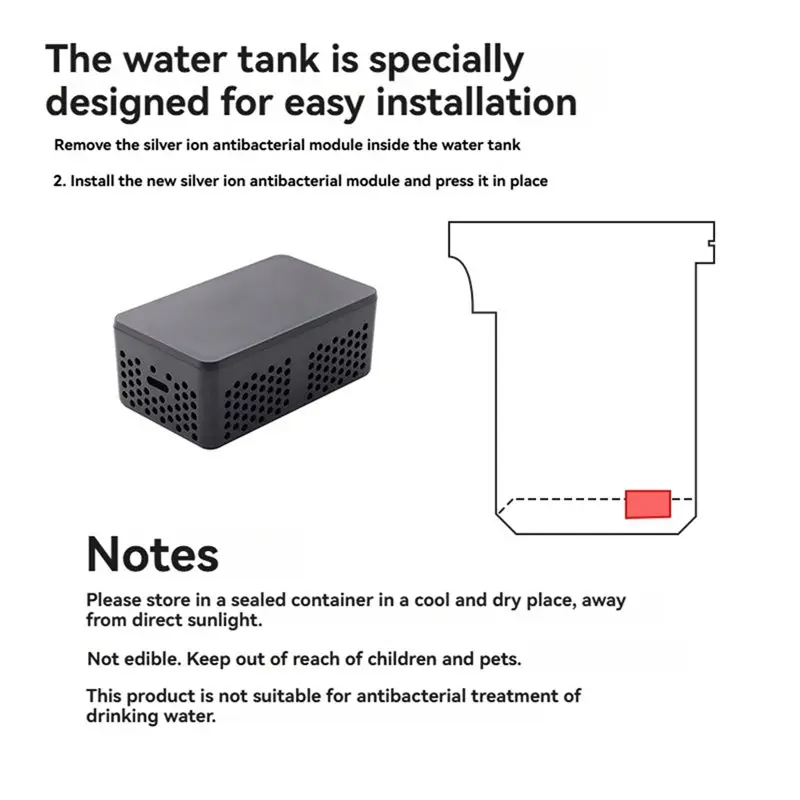~Top Rated Robot Ag+ Sterilization Silver Ion Module For Narwal Xiaoyao 003 Vacuum Cleaner Accessories Scale Inhibitor