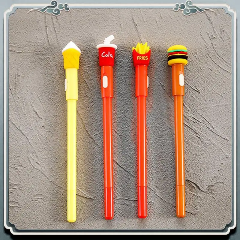 Premium 4Pcs/Set Cute Luminous Gel Pen Stationery Cute Kawaii Light Pens School Office Supplies