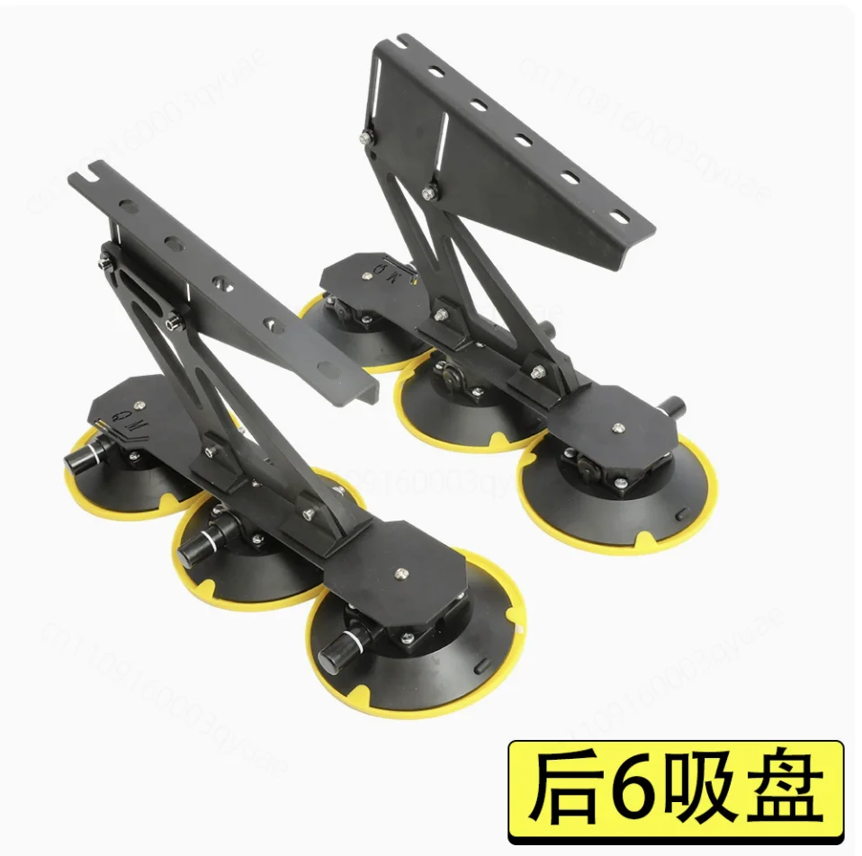 Sucker Roof Bar Bracket for Hatchback, Rear Window Glass Sucker Mount, Car Roof Rack Cross Bar for Sports Equipment