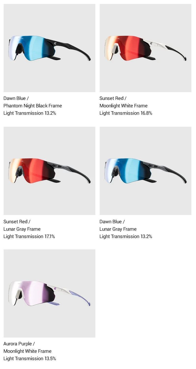 Kapvoe Photochrome Laufsonnenbrille für Herren, Outdoor-Sport, Fahrradbrille, Radbrille, UV400, ultraleichte Marathon-Brille, MTB – Detail 17