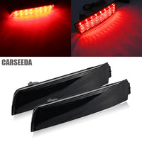 2Pcs LED Car Rear Bumper Reflector Tail Brake Light Fog Backup Lamp For Nissan Juke Z51 Murano For Infiniti FX35 FX50