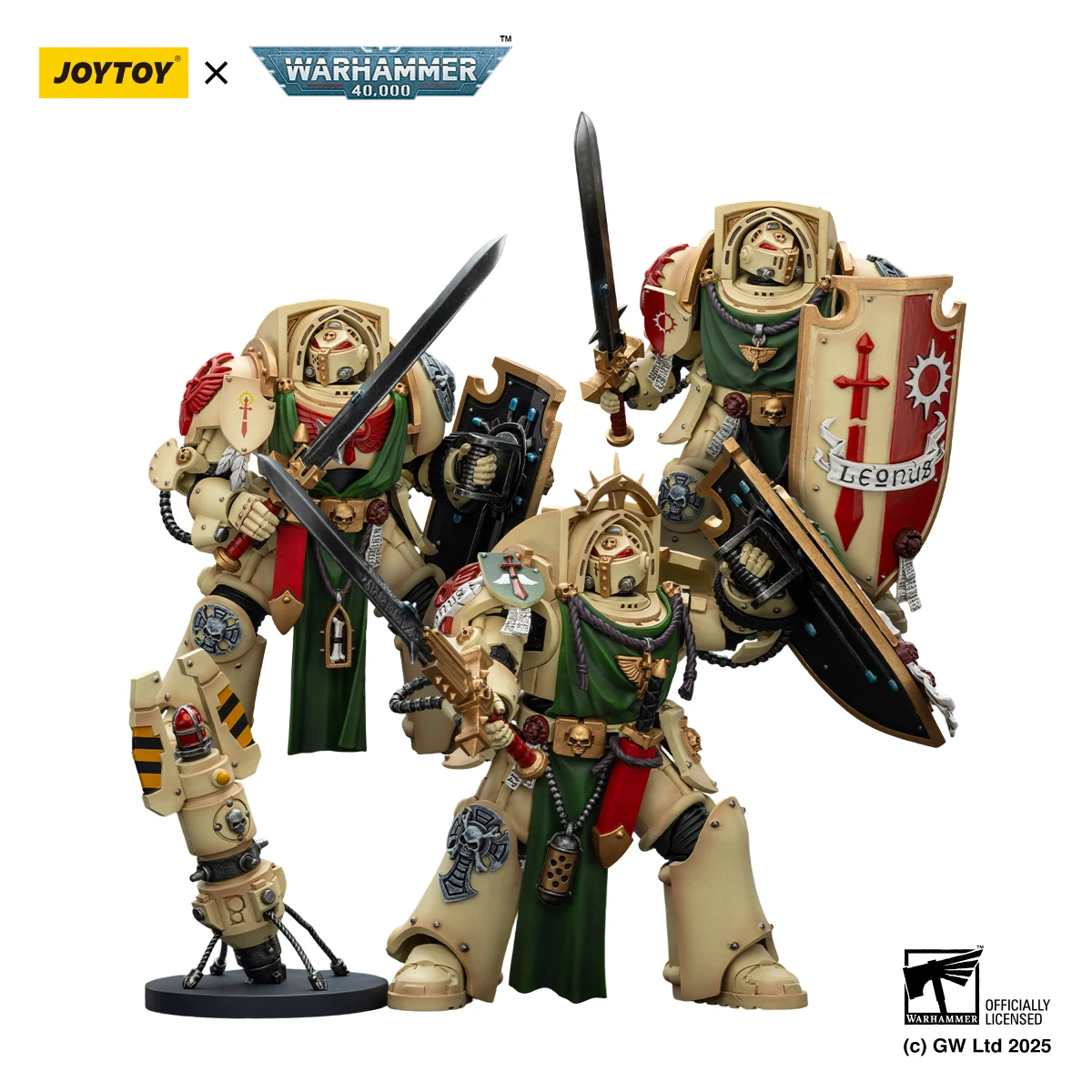 JOYTOY 1/18 アクションフィギュア ウォーハンマー40K ダークエンジェルズ デスウィングナイト1 デスウィングナイト2 デスウィングナイト3 モデル玩具