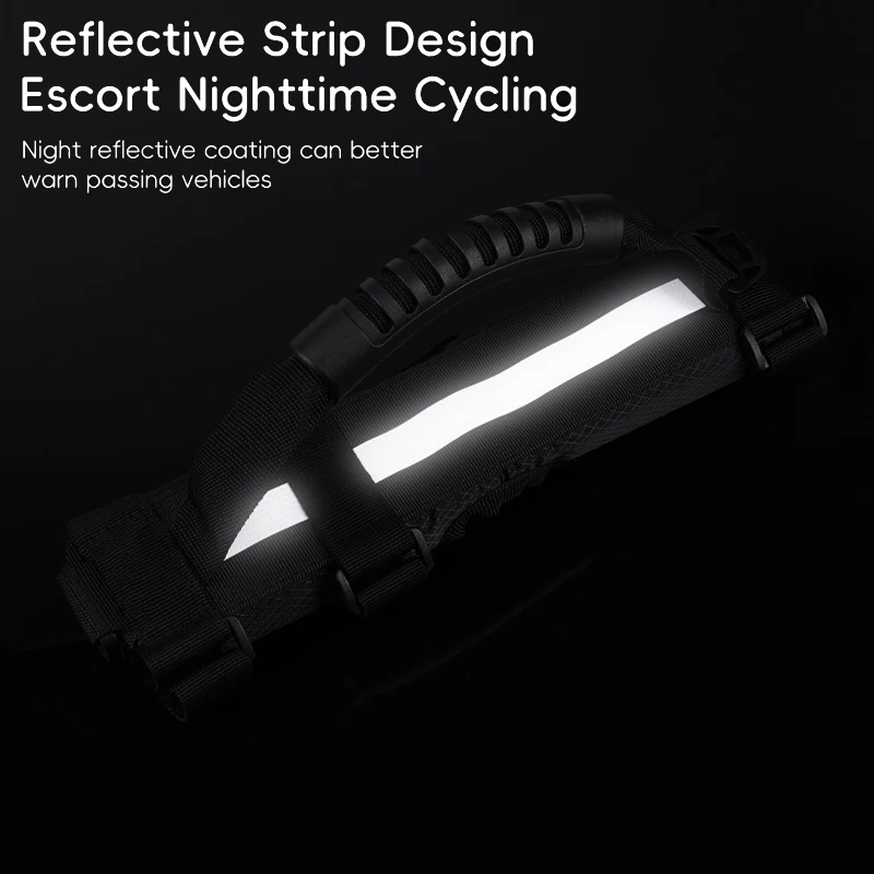 Durable Folding Bicycle Shoulder Carry Strap Portable Hand Strap Adjustable Handle Carrier for Brompton Cycling Accessories view 5