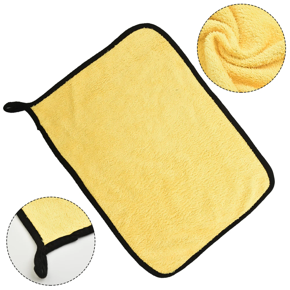 

Car Washing Towel Cloth Dishes Double-sided Use Home Kitchen Microfiber Moldproof Polyester Fiber Replacement Washing Auto