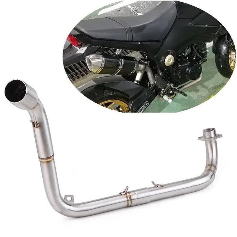 

For Honda Grom MSX 125 2013-2024 MSX125 Grom125 Grom 125 Escape Motorcycle Exhaust System Header Link Pipe Muffler 51MM Slip-On