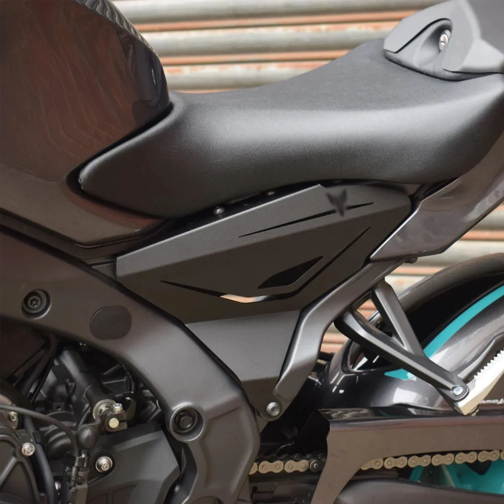 Neue Motorrad Aluminium Rahmen Schutz Abdeckung Infill Seite Panels Verkleidungen Für Yamaha MT-09 MT09 MT 09 2024 2025