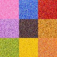 2mm/3mm/4mm AB Color Czech Glass Seed Bead Multicolor Small Round Loose Bead for Jewelry Making DIY Bracelet Earring Accessories