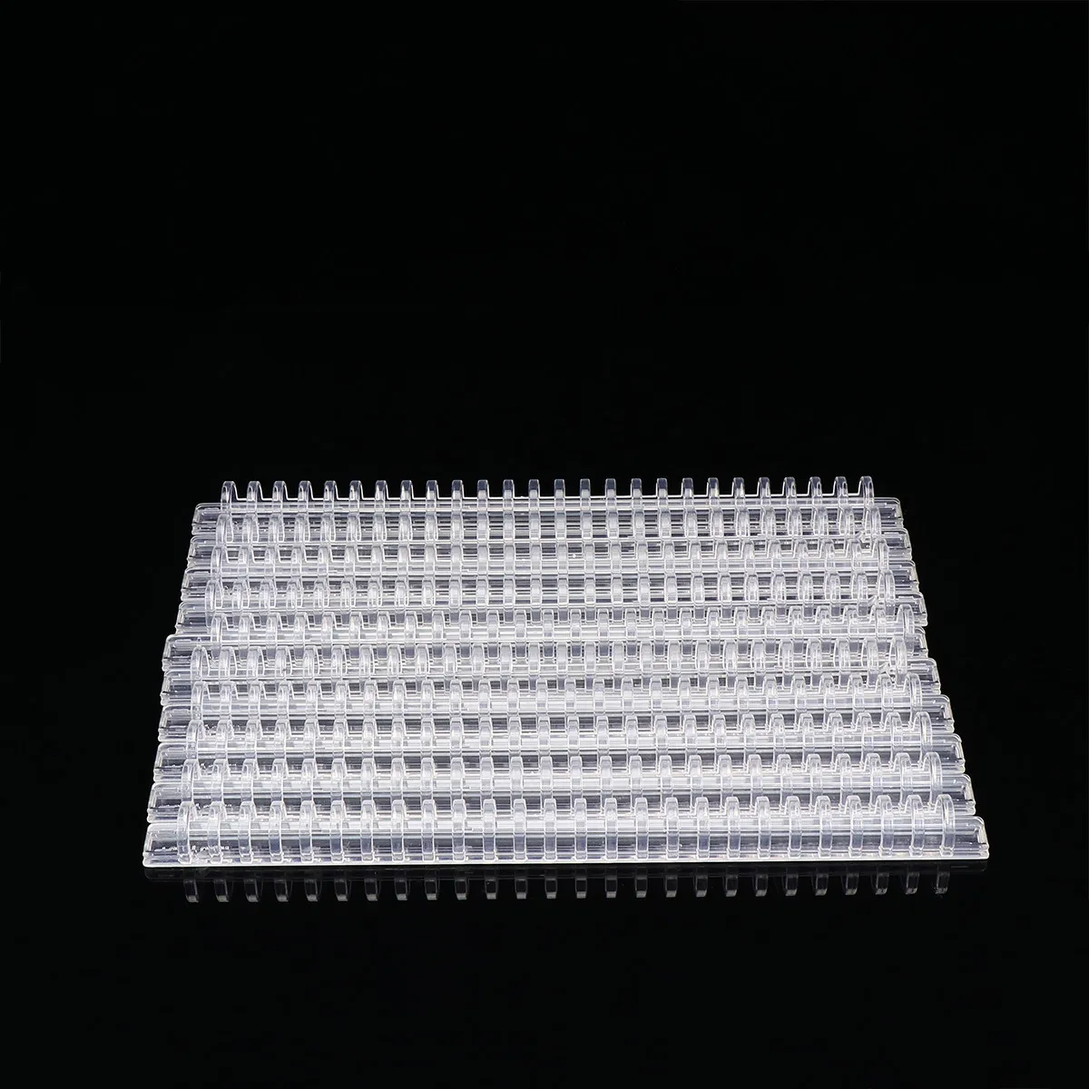 Cover Binder Folder Loose Leaf Halloween Christmas Plastic Binder Spines Binder Spine Clip Slide Lock Mechanism 10Pcs