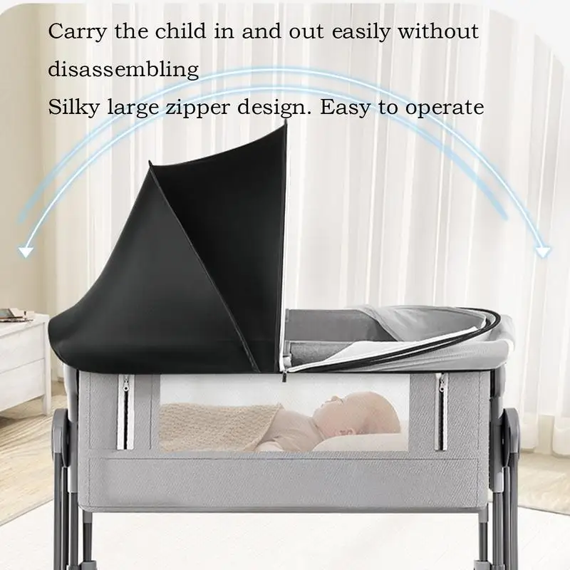 Rede reutilizável para carrinho de bebê, rede de proteção, barreira, rede de longa duração para playards, berços, berços, assentos de carro