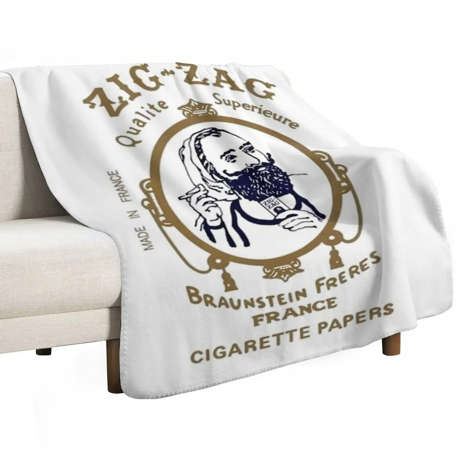 Zig Zag Papers Throw Blanket Sleeping Bag Bed covers Fashion Sofas Plush Single Luxury Blankets