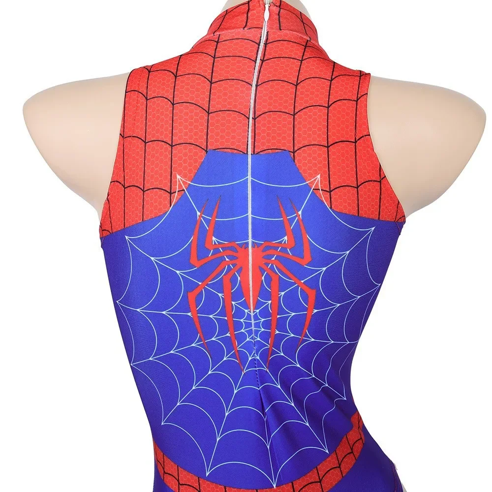 Spider Man Jumpsuit Set Swimsuit Anime Bodysuit Party Halloween Cosplay Costume Suitable for Ladies