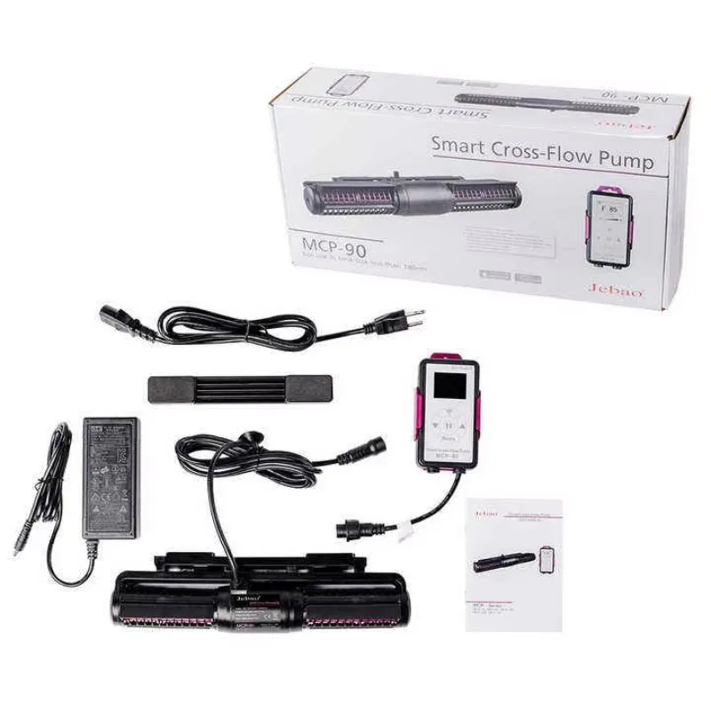 MCP سلسلة Wavemaker مضخة التدفق المتقاطع مع وحدة تحكم بشاشة LCD حوض السمك الصامت واي فاي التحكم مضخة توزيع موجة صانع