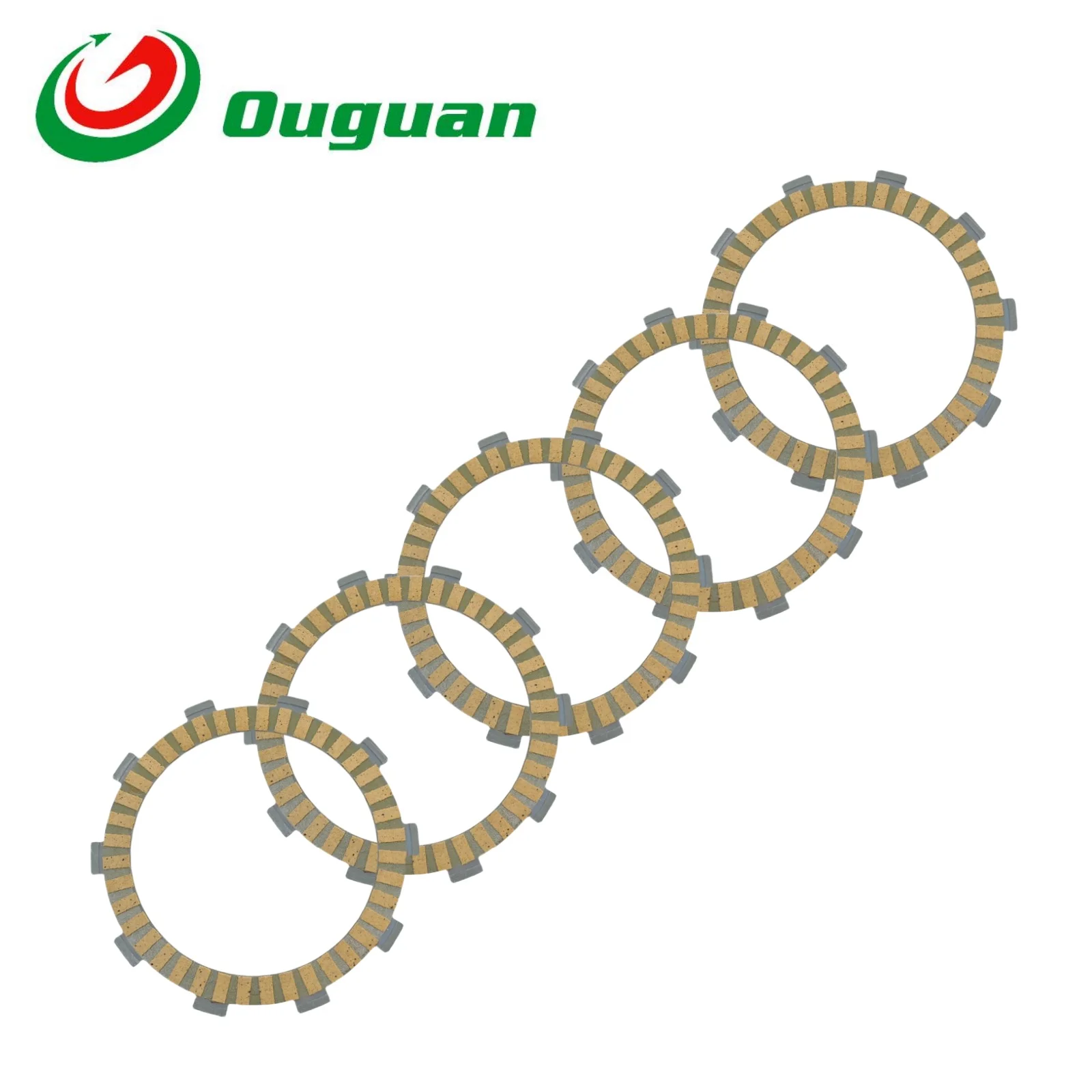 ouguan For Kawasaki KLF220 KLF 220 200cc Bayou 220 220cc Paper Based Clutch Friction Plate Disc