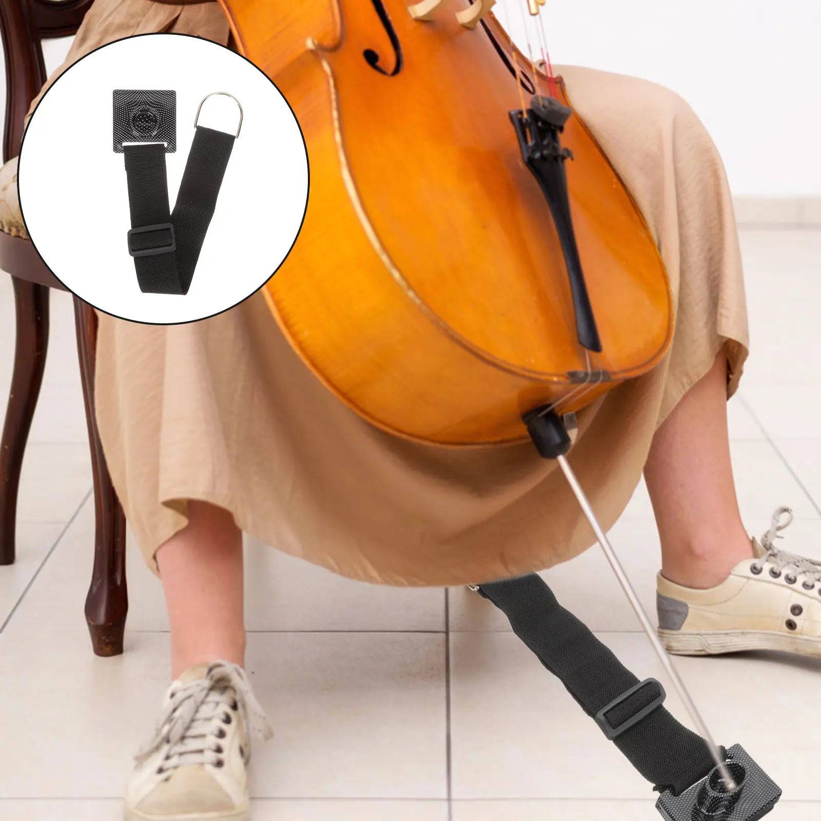 

Anti-slip Mat for Cello Non- Stopper Rest Stand Skid Pads Endpin Anchor Accessories End-