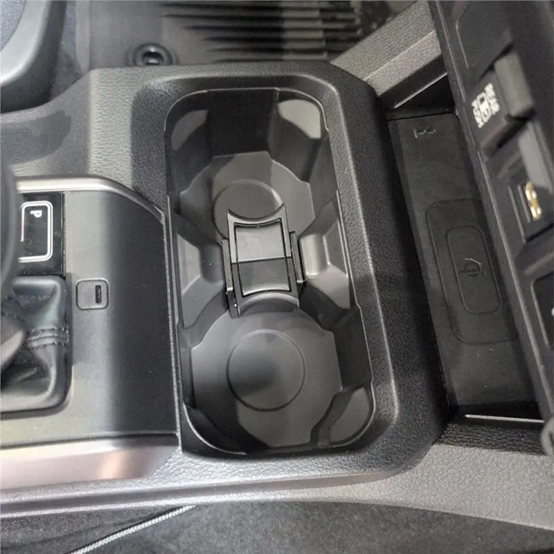 YSUN-For Toyota Tacoma 2016-2023 Center Console Insert Cup Holder Drink Accessories Replacement
