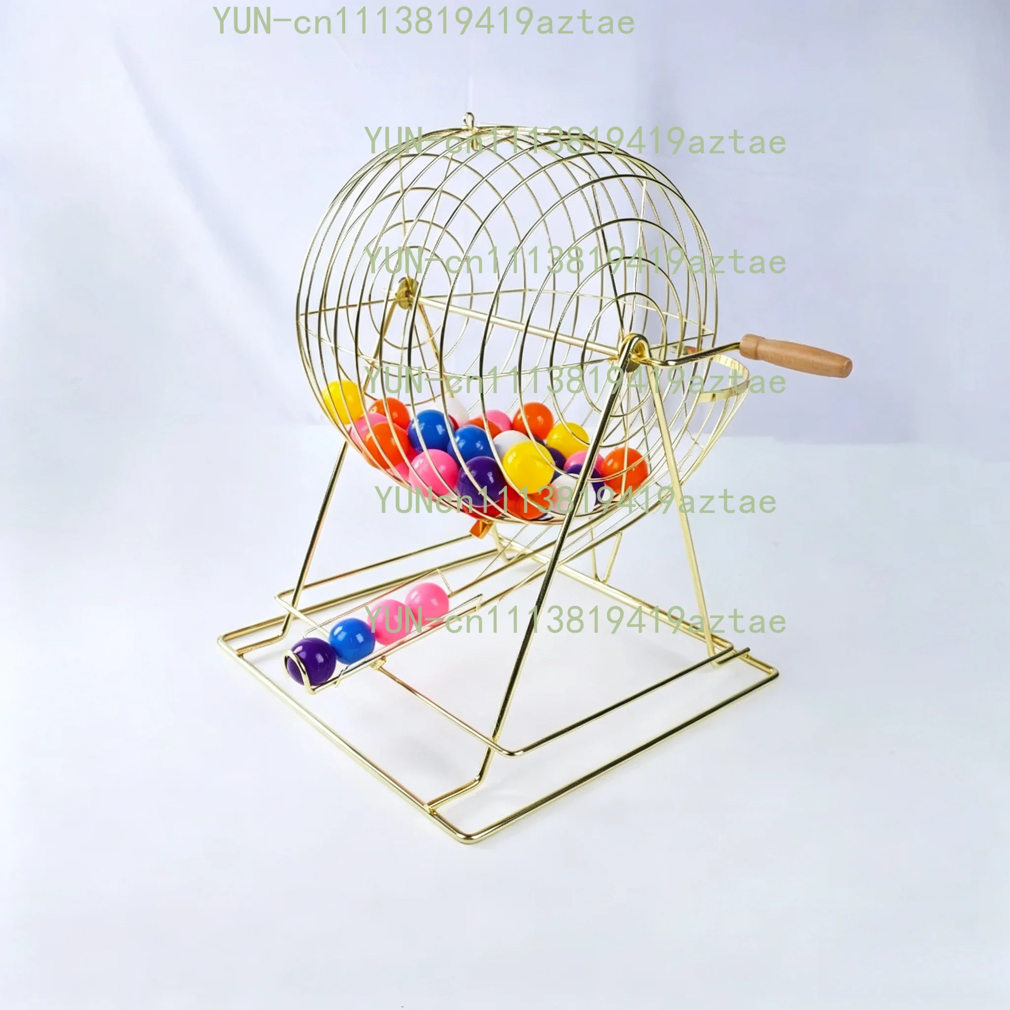 Large bead stirrer, turntable bingo machine, table tennis gold lottery machine, number selector, lottery machine, hand crank