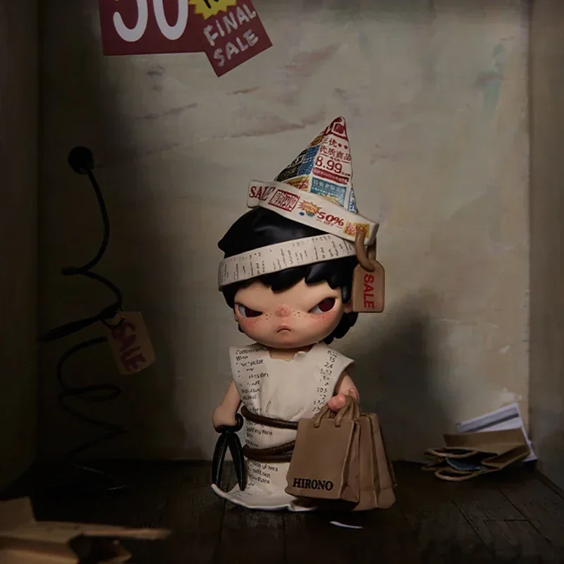 POP MART Hirono TAMED WILDGRASS Serie Mystery Box Echte Blind Box Guess Speelgoed Tas Ornament Beeldjes Home Decor Desktop Poppen
