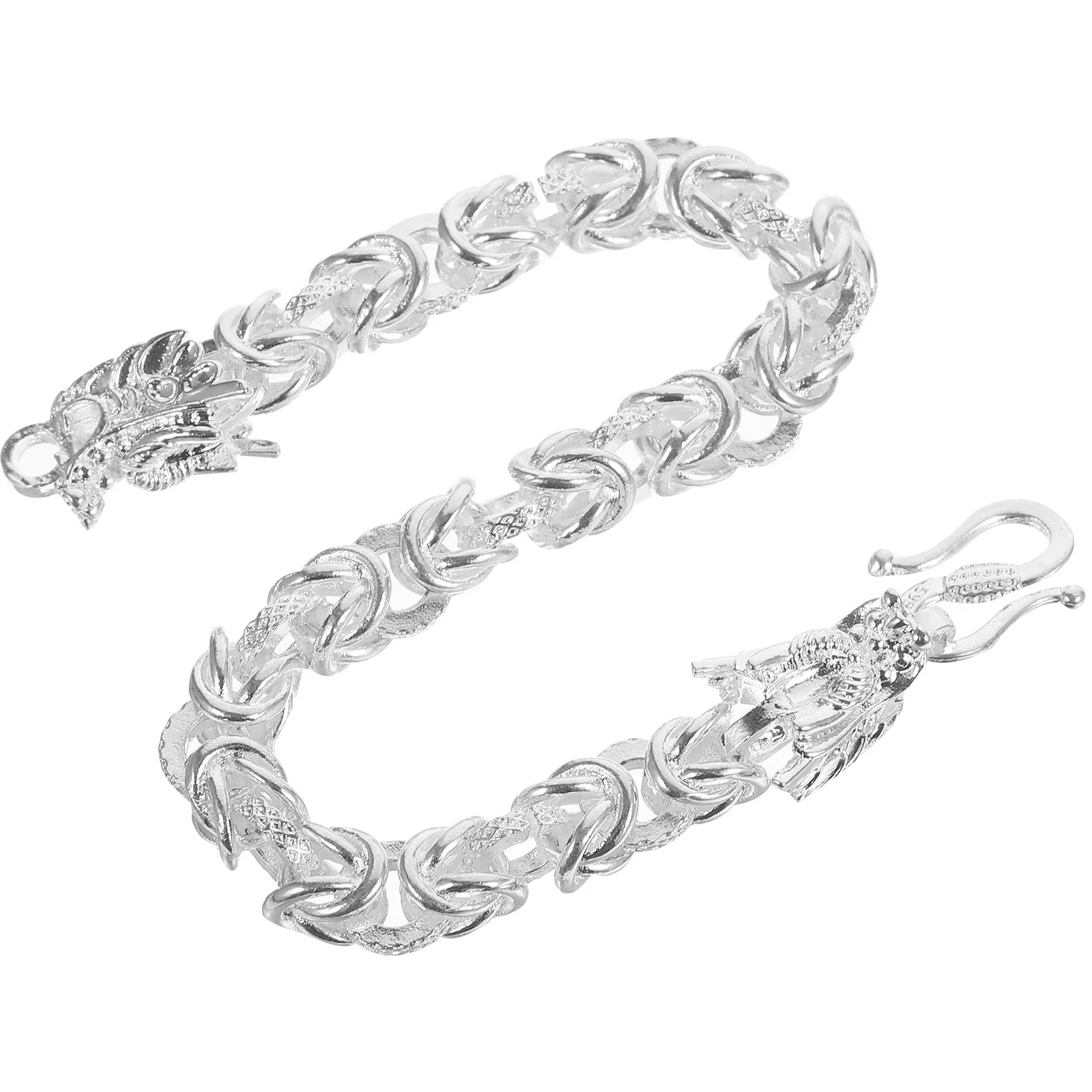 

Bracelets Chinese Dragon Jewelry Men Adjustable Delicate China New Year Wristband Lucky for Women