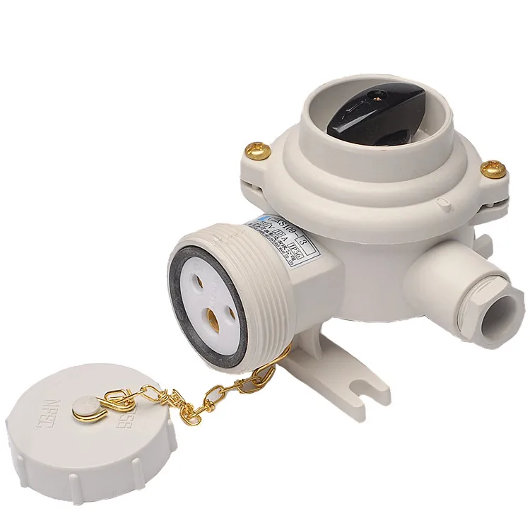 10A Marine Nylon Socket with Switch CZKS109