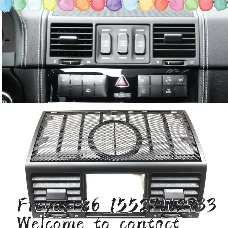 Center Dashboard Panel Speaker Cover Air Vent Trim Dash Board Conditioning Grille For G Class W463 2004-2012