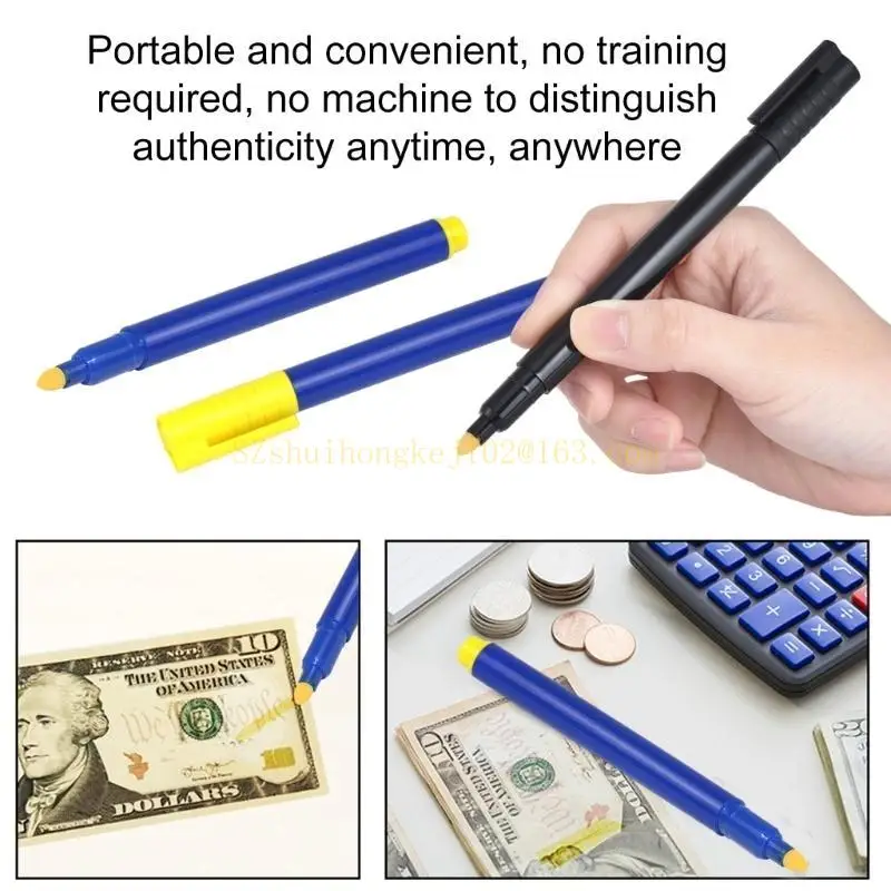 5/10Pcs Fake Bill Detector Pen Fake Money Checker Currency Detector Pen,Fake Money Detctor Marker Fake Money Detector Markers