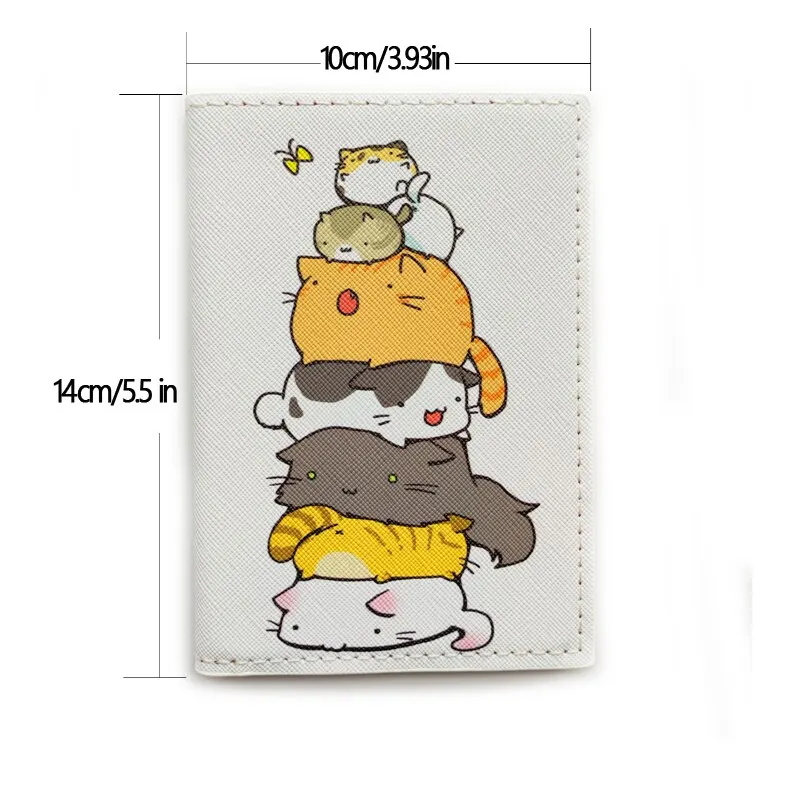 Cute Animal Design PU Leather Passport Cover