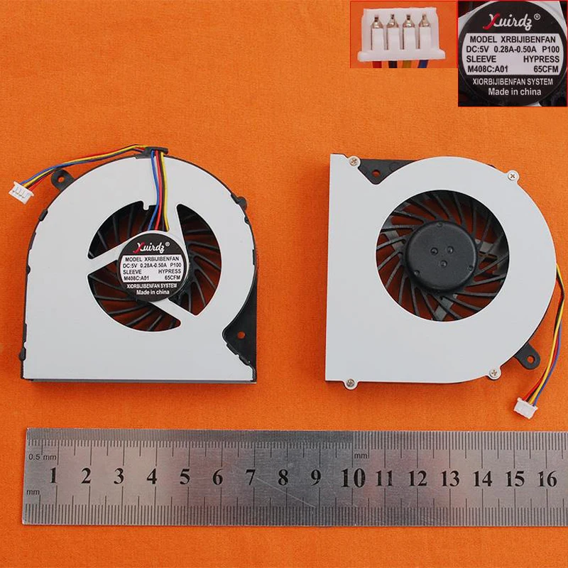 New Original Laptop Cooling Fan For Toshiba Satellite C850 3PIN 4PIN C50/C50-A PN:DFS501105FR0T FBFT CPU Cooler/Radiator