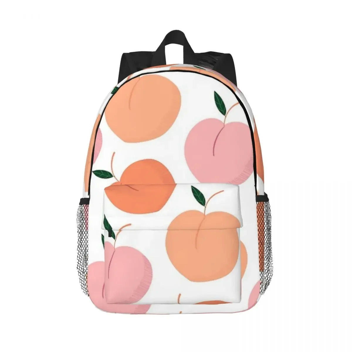 

Peach Shower Curtain Backpacks Teenager Bookbag Casual Children School Bags Laptop Rucksack Shoulder Bag Large Capacity