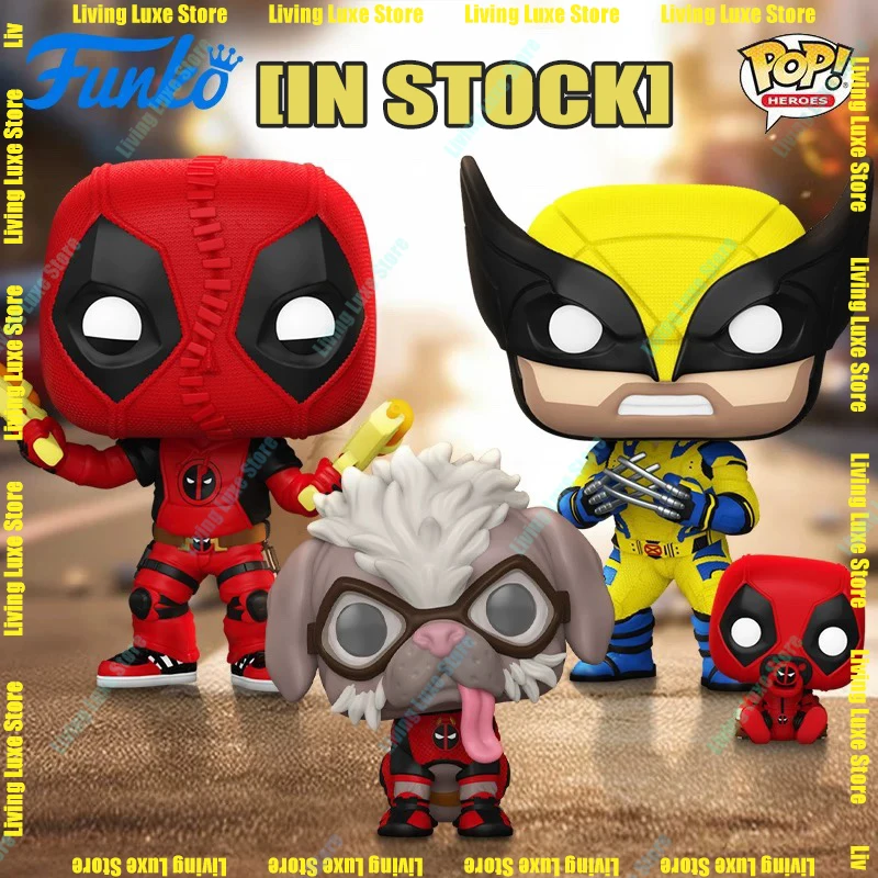 [INSTOCK] Original Funko Pop Deadpool and Wolverine X-23 Blade Warrior Royal Handheld Model Marvel Movie Gift