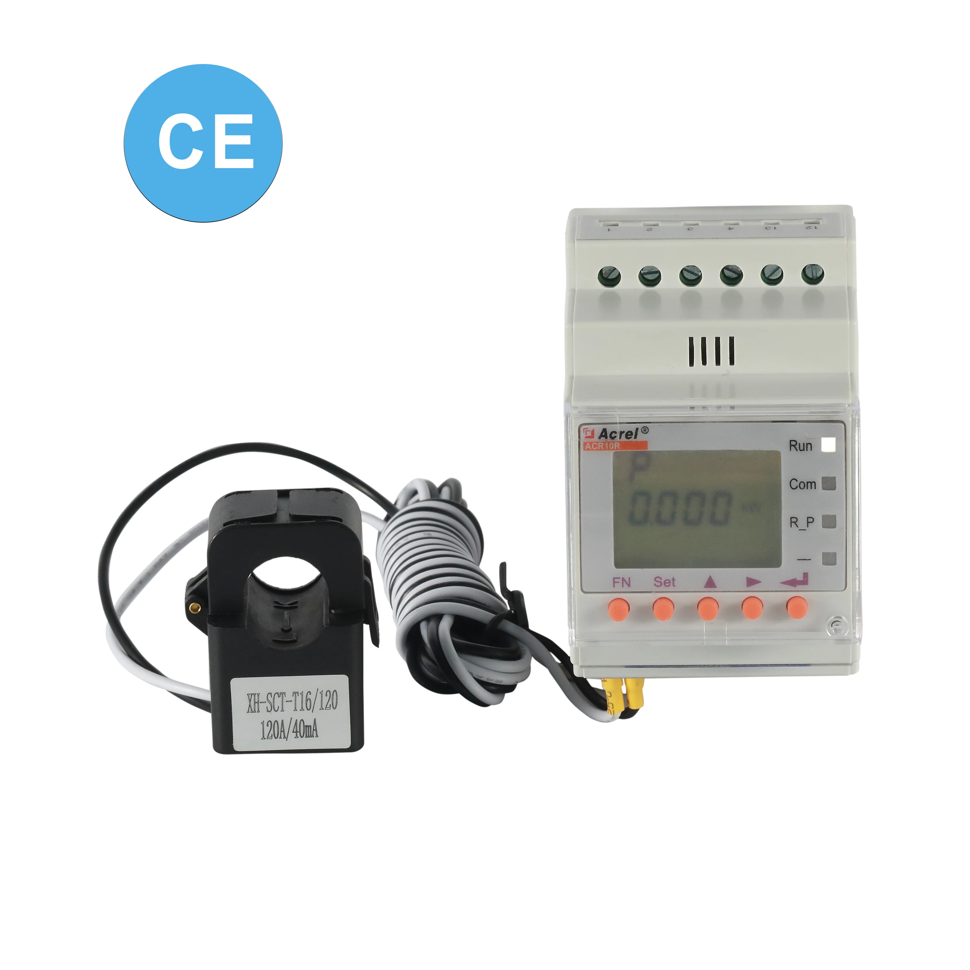 

ACREL ACR10R-D16TE 1 Phase Din Rail Solar Inverter Power Meter Anti-reflux RS485 Communication CE Certification Energy Meter