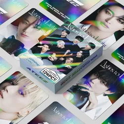 55pcs/set Kpop ATEEZ Lomo Cards THE WORLD EP.1 : MOVEMENT Guerrilla Photocards High Quality New Arrivals