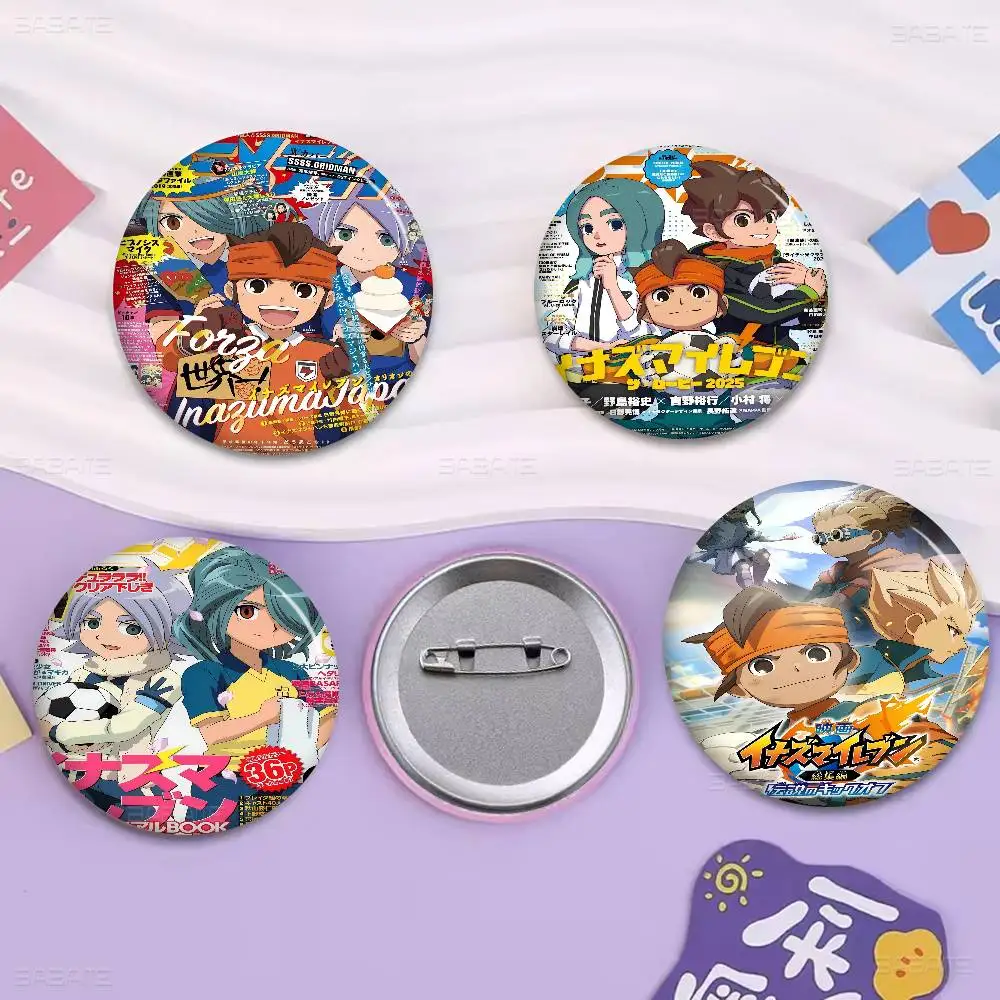 Klassisches Anime-Spiel i_inazuma e_eleven Kreative Weißblech-Soft-Button-Anstecknadeln, Tier-Ikone-Brosche, Revers, Rucksack-Abzeichen, Zubehör, Anstecknadel