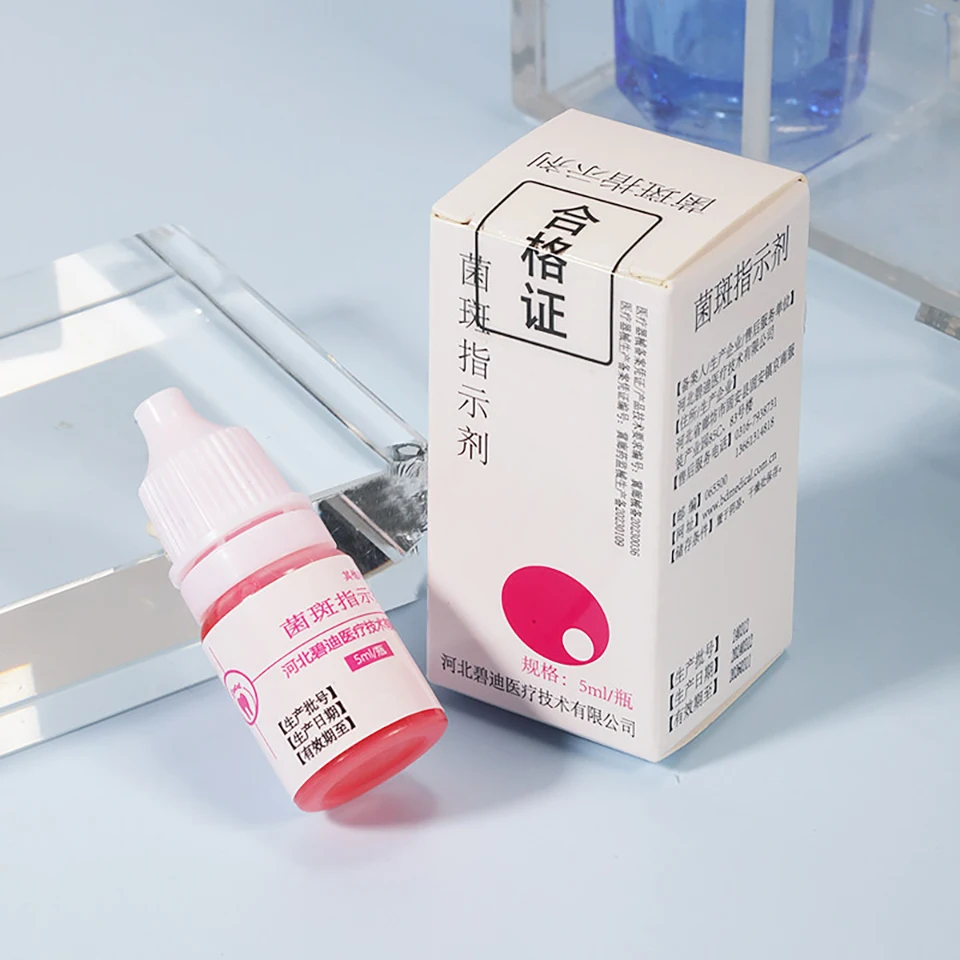 

Dental Plaque Disclosing Solution Caries Detector Dental Indicator Solution Tooth Plaque Caries Detection Decay Identification