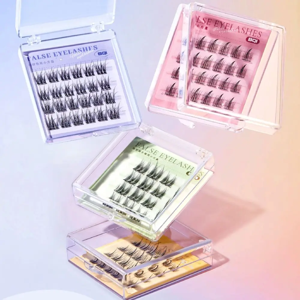 날씬한 클러스터 인조 속눈썹, DIY 메이크업 인조 속눈썹, 달콤하고 오래 지속되는 자체 접목 파티